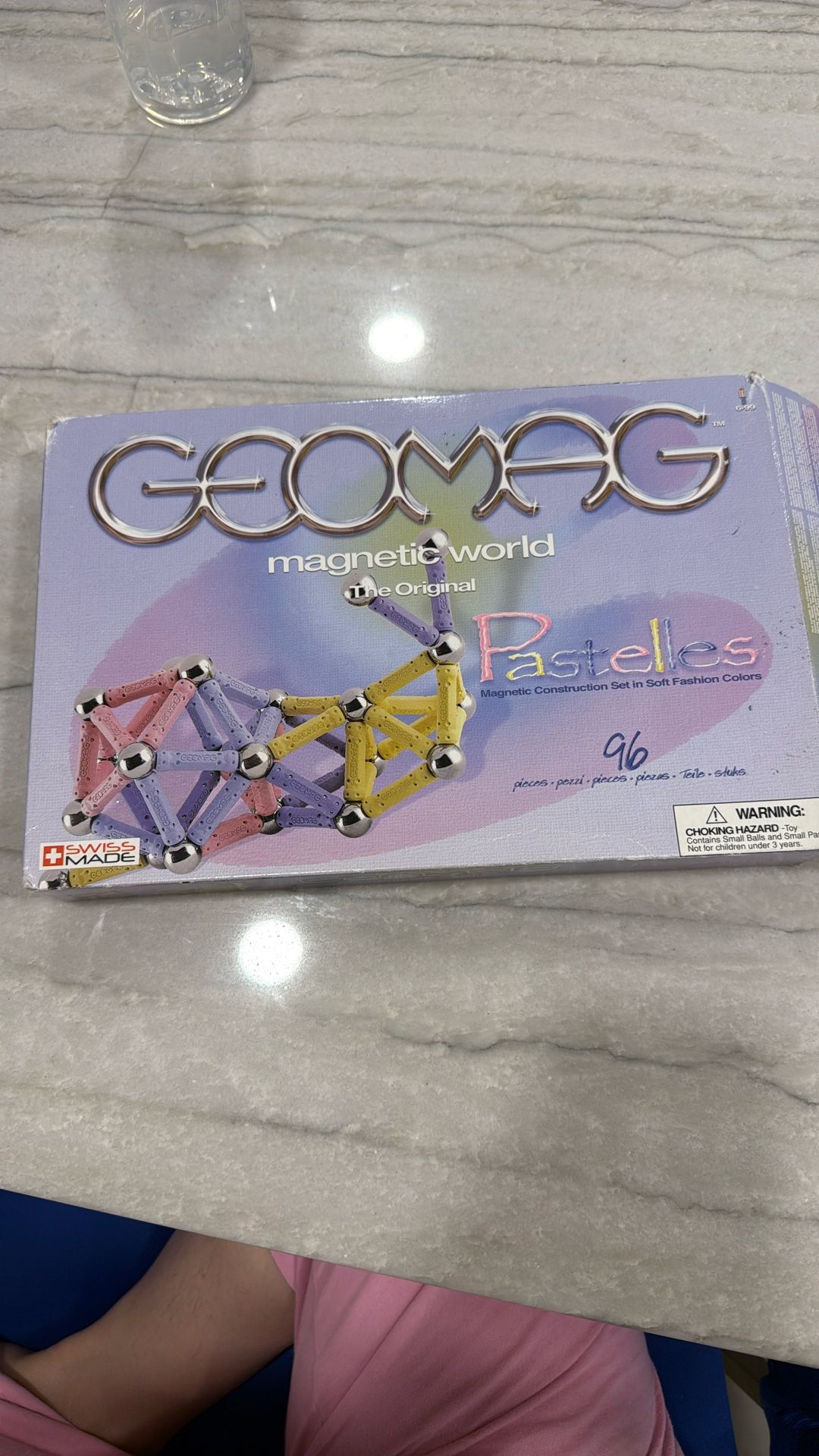GEOMAG Magnetic World ‘The Original’ pastel 96 Pcs STEM
