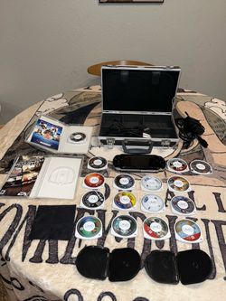 PSP w/games & accessories
