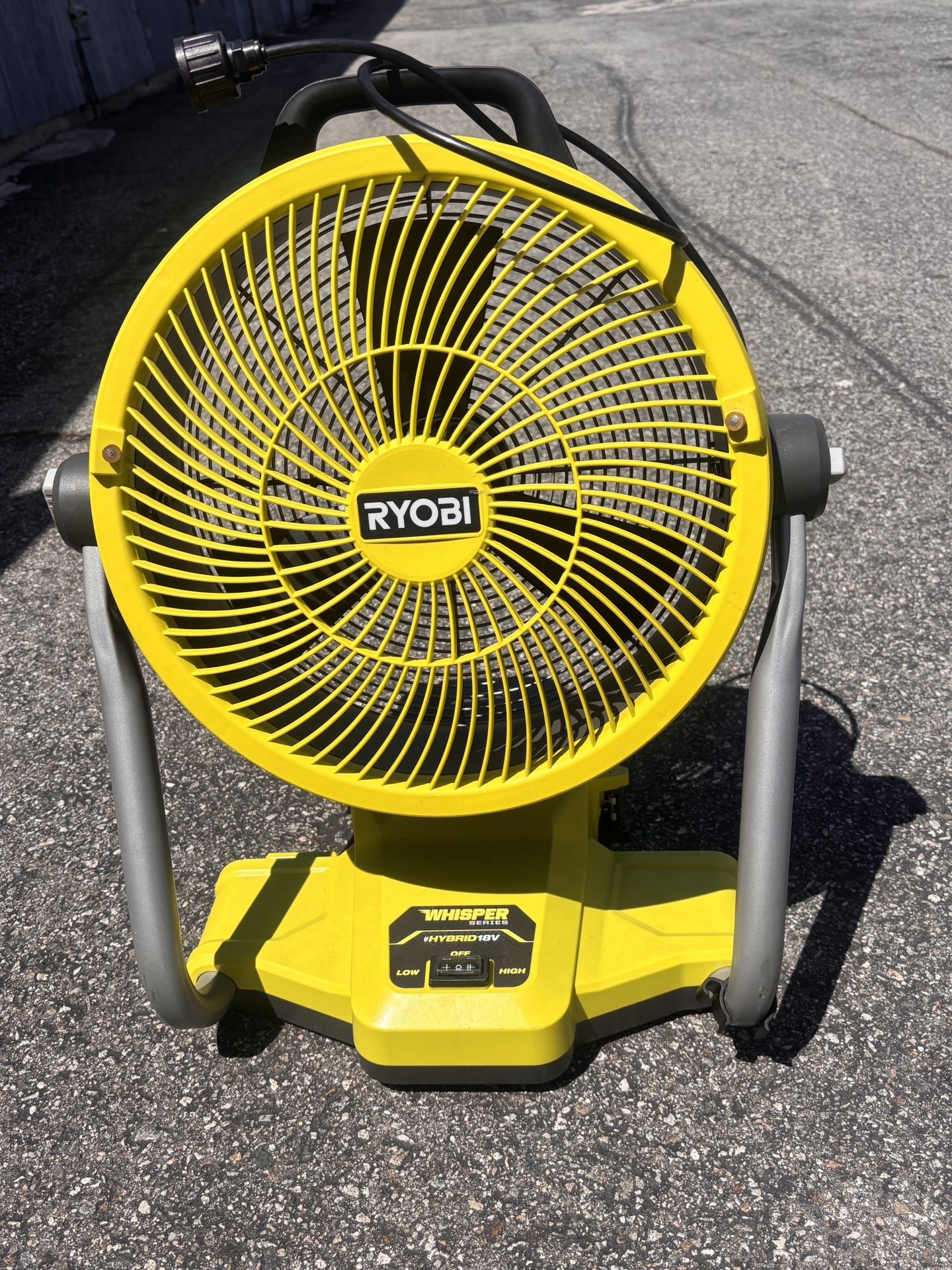 Ryobi ONE+ 18V Cordless Hybrid WHISPER SERIES 12 Misting Air