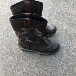 Pull Up Work Boots 10d