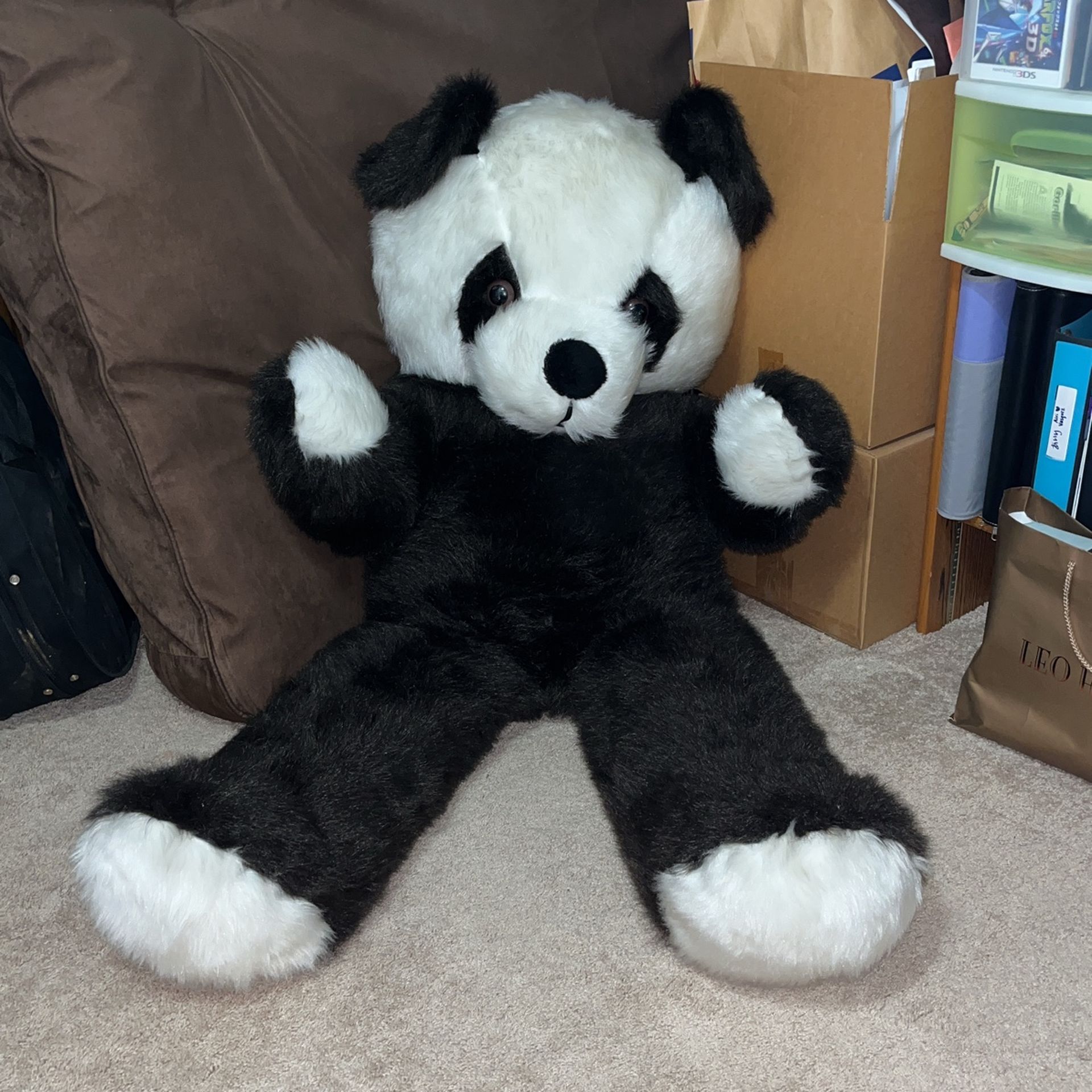 Life-Sized Panda Stuffed Animal