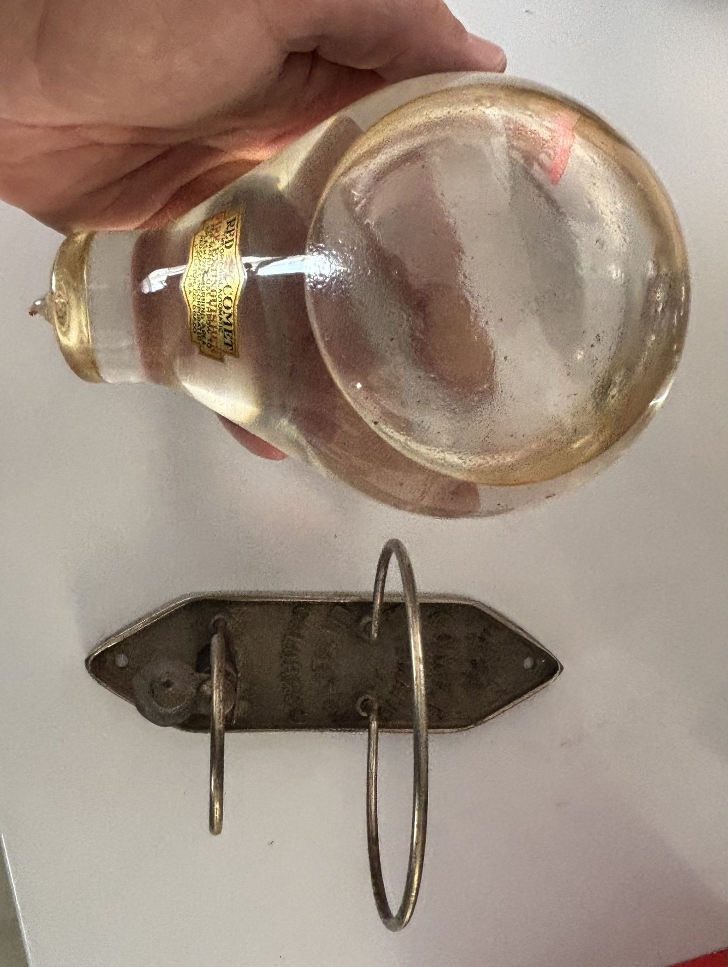 Red Comet Antique Fire Extinguisher 