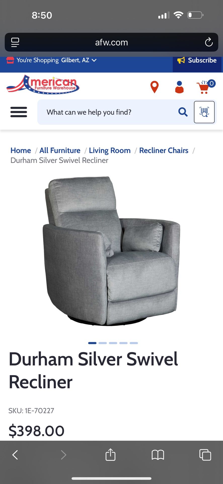 Reclinable Sofa