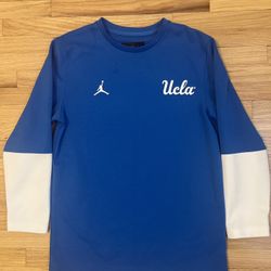 Nike x Jordan UCLA Dri Fit Long Sleeve Shirt Small