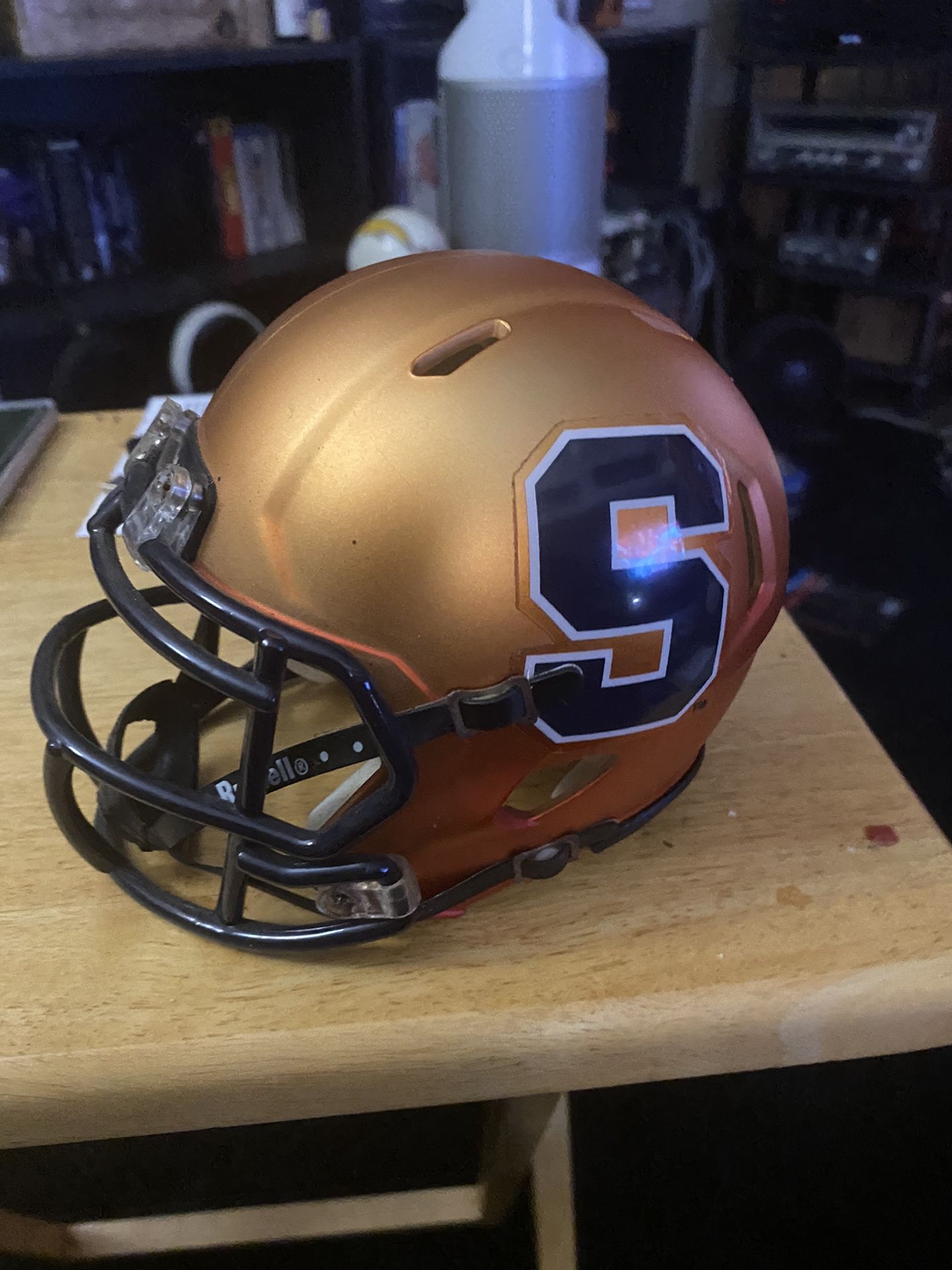 Syracuse Mini Riddell Helmet  