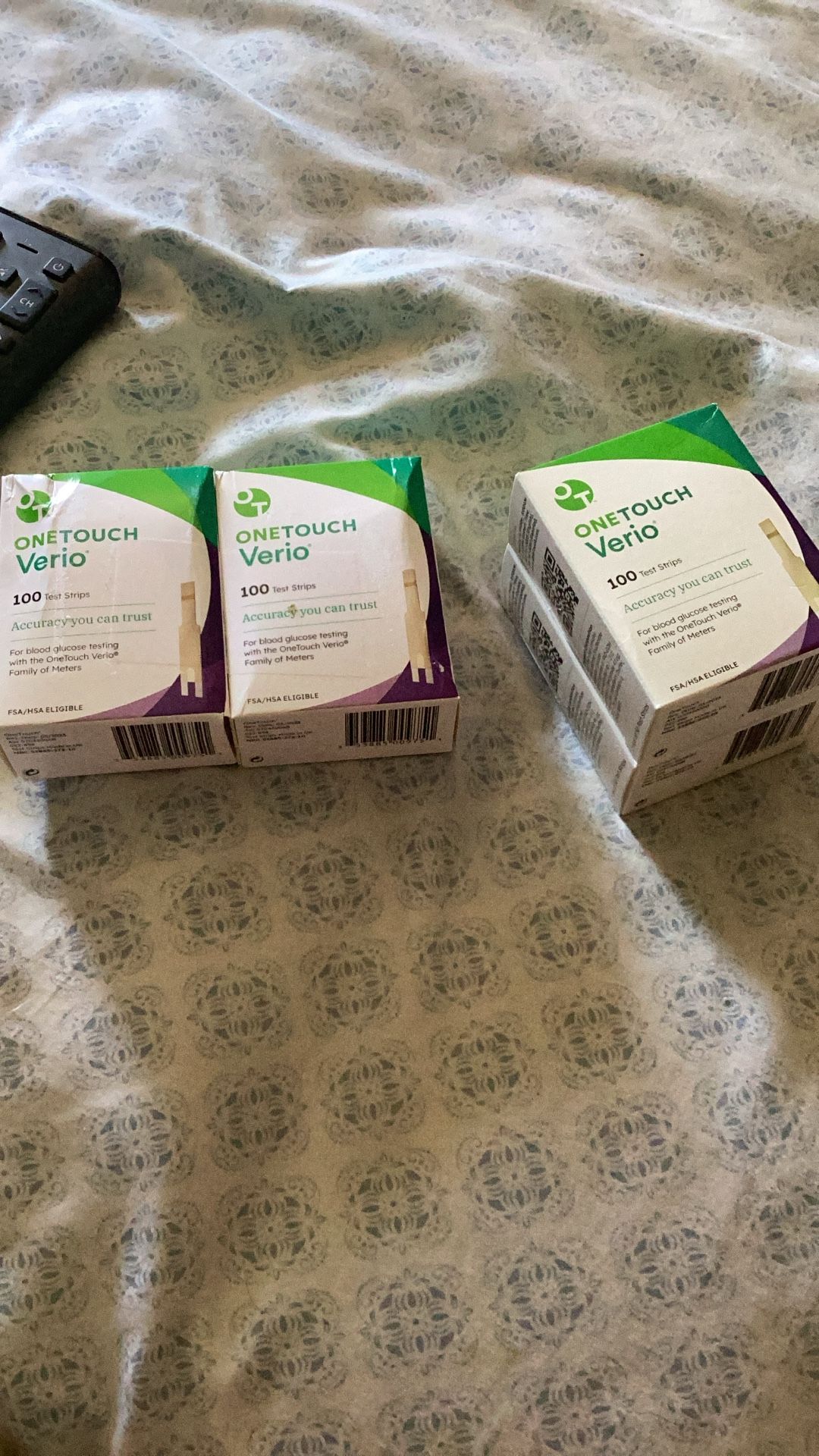 One Touch Verio Test Strips 400 Strips
