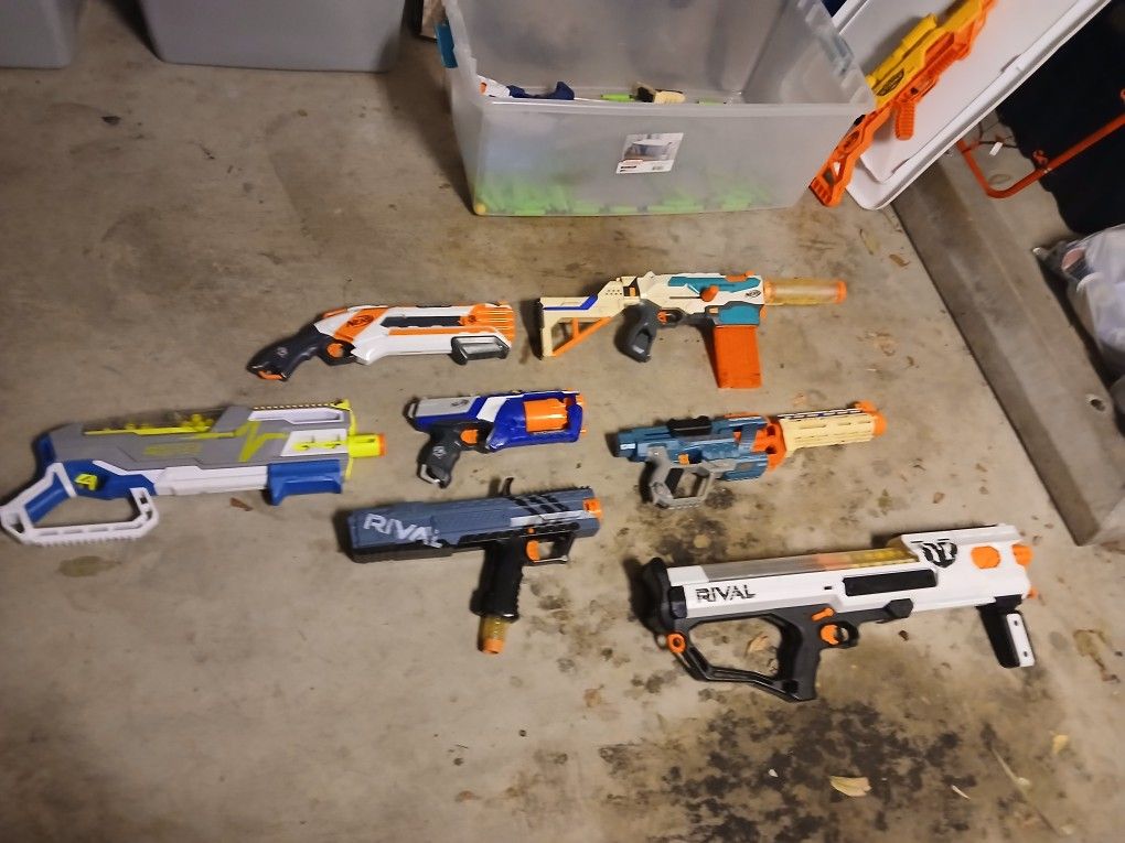 Nerf gun collection (OVER $200 IN VALUE)