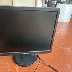 Computer Monitor And Keyboard