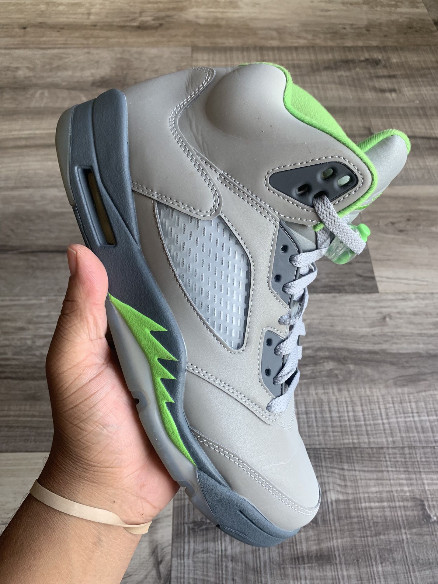 Air Jordan Green Bean 5s Size 8.5 No Box