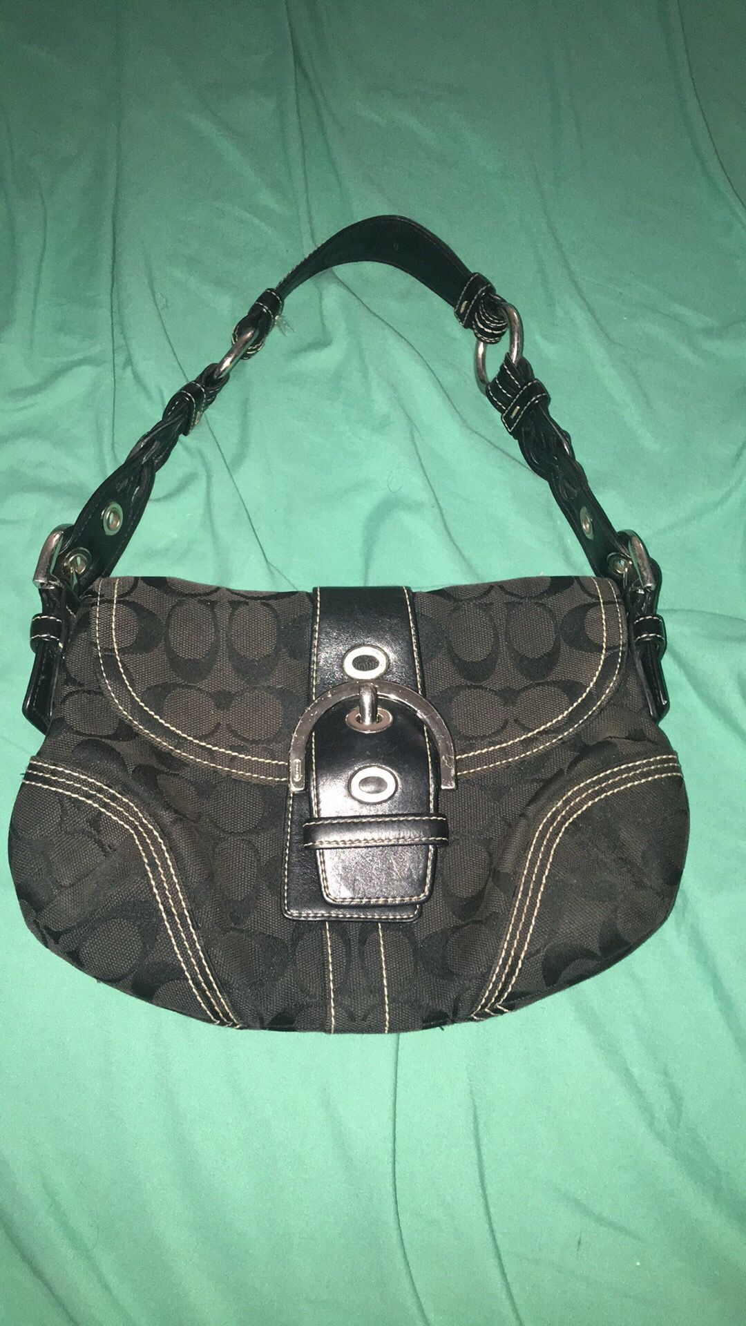 Small Green Coach Purse (Used)