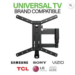 Brand new - Sanus VuePoint Full-Motion TV Wall Mount for TVs 26"-65" up to 55 lbs - Height Adjust with Swivels, Tilts, and Extends up to 19" From the 