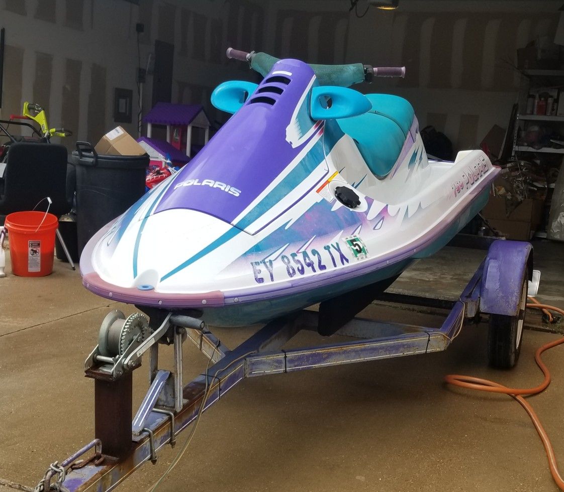 95 POLARIS SLT 750 &amp; TRAILER *NICE* (As-Is, READ DESCRIPTION) for Sale ...