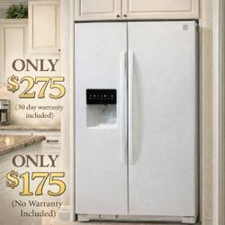 🤩Quality Double Door Kenmore Refrigerator – Water & Ice Maker 🥶 Delivery Available 🚚 