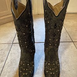 Corral Women’s Cowboy Boots With Bling