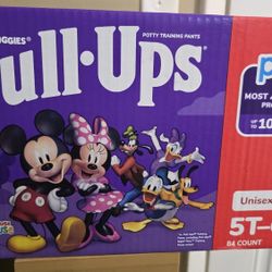 Huggies Pull Ups 5T 6T Unisex 84 Count