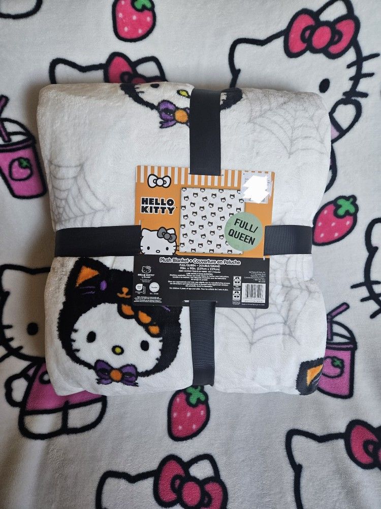 Hello Kitty Halloween Blanket $30