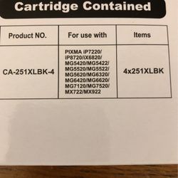 Cannon pixma Ink Cartridges