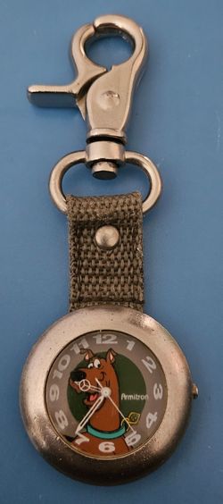 Vintage Scooby Doo pocket/clip-on watch, OBO
