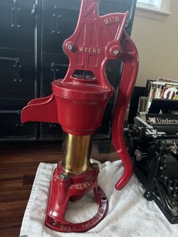 Vintage water pump
