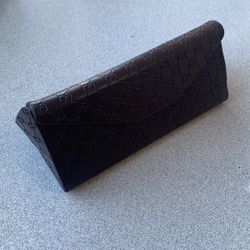 Gucci Brown Trifold Monogram Sunglass Case