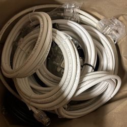 Coaxial Cables Different Sizes All Brand New 3’-15’