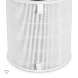 LEVOIT LV-H135 Air Purifier Replacement Filter, HEPA and High-Efficiency Activated Carbon Filters Set, LV-H135-RF, 1 Pack, White