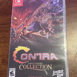 Switch Contra Anniversary Collection Limited Run - Brand New