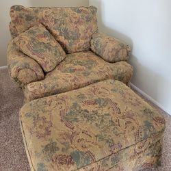 FREE Chair and Ottoman 