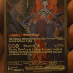 Both Team Rockets Mewtwo Ex Destined Rivals And Cynthia's Garchomp Ex Destined Rivals 