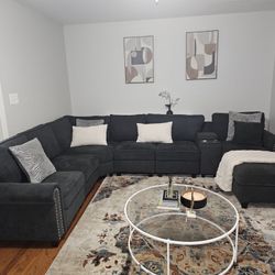 Grey Sectional Couch