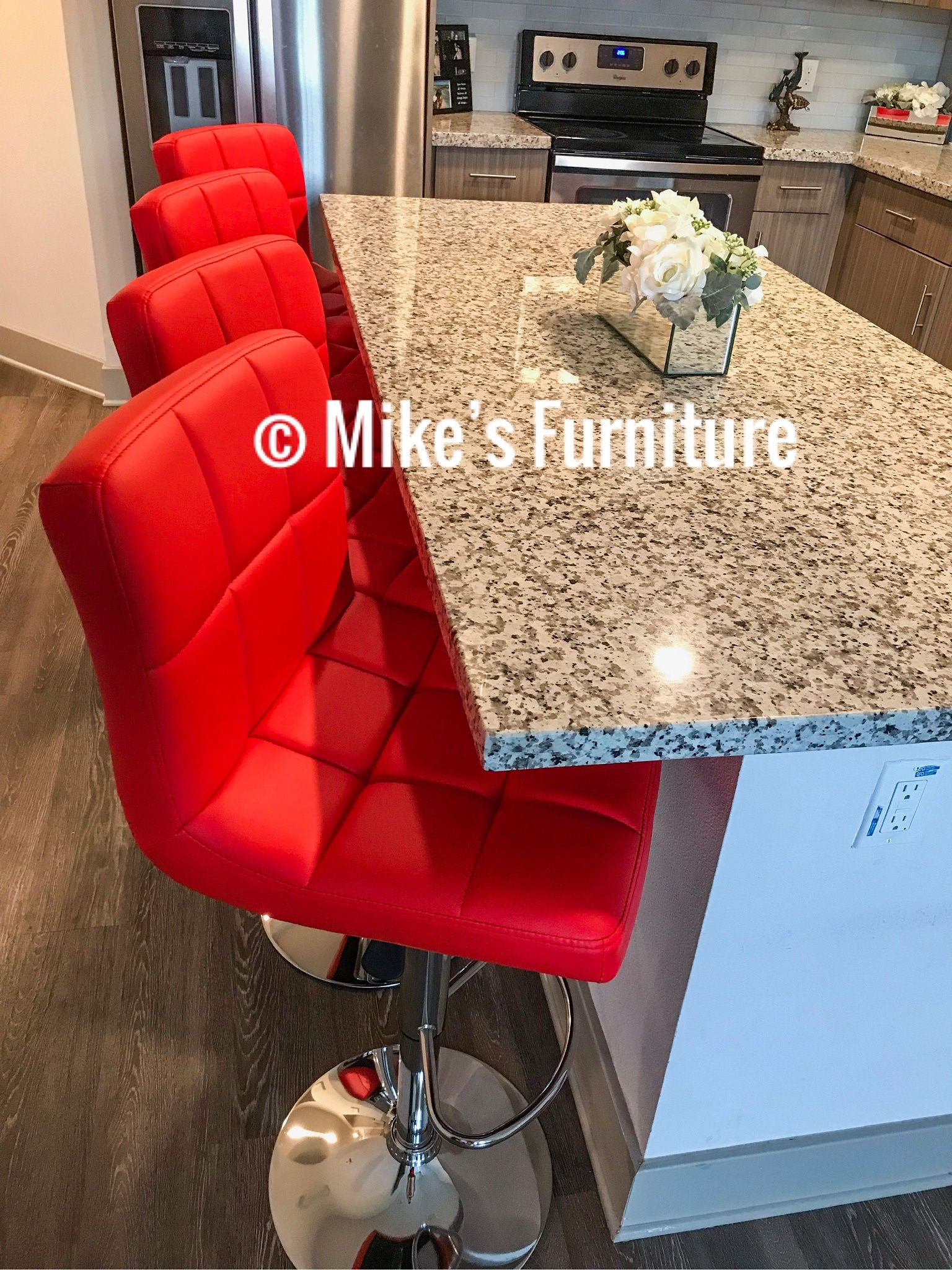 New Adjustable Bar Stools, barstools, barstool, bar stool, Sillas, Dining Chairs, chair, chairs, cadeiras (4 colors Red, Black, White, Gray)