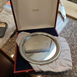 Cartier Pewter Plater 