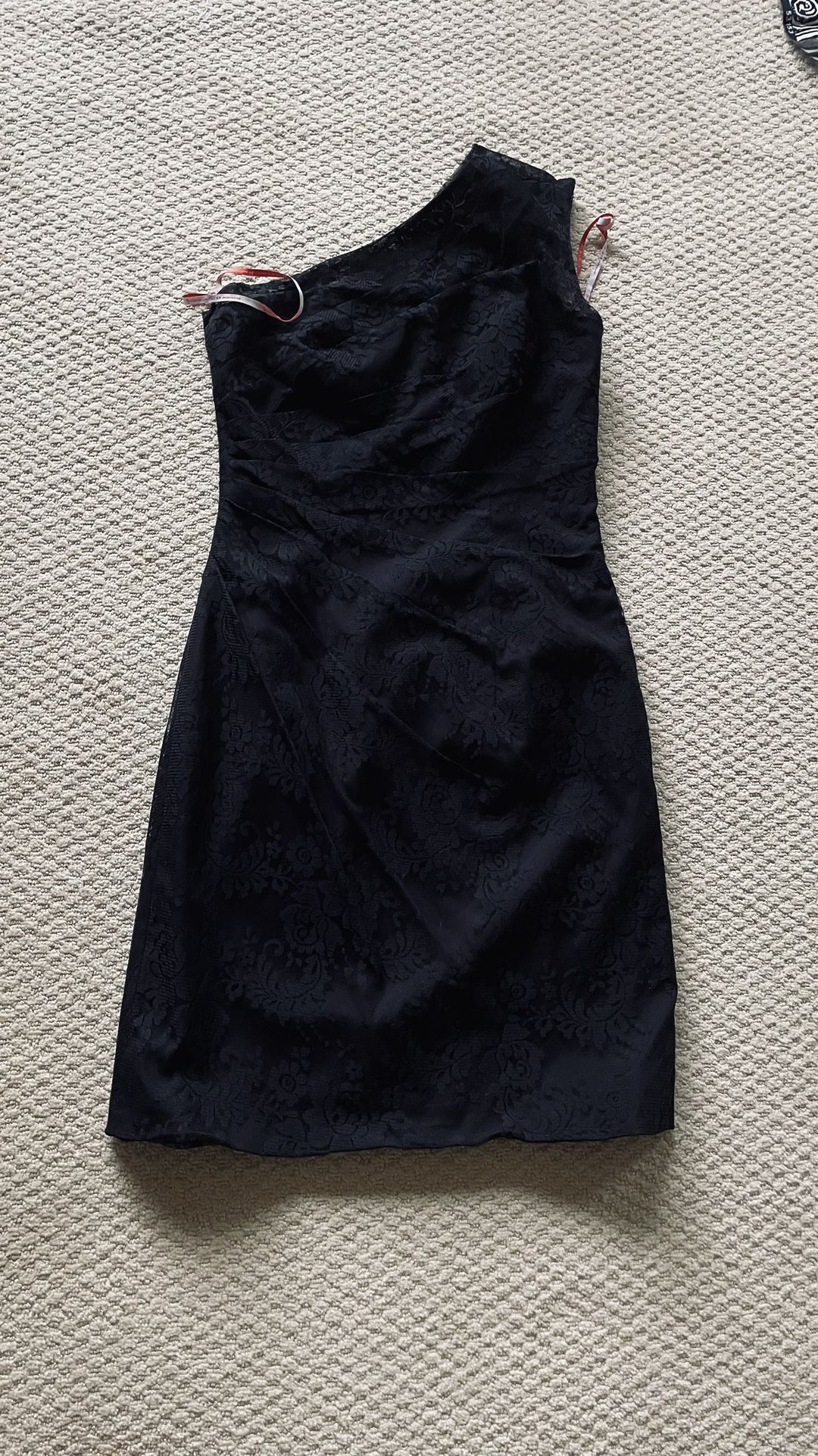 Monique Lhuillier Dress Mini Black Dress 2