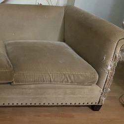 Free Restoration Hardware Mitchell Gold Sofa-needs To Be Reupholstered 