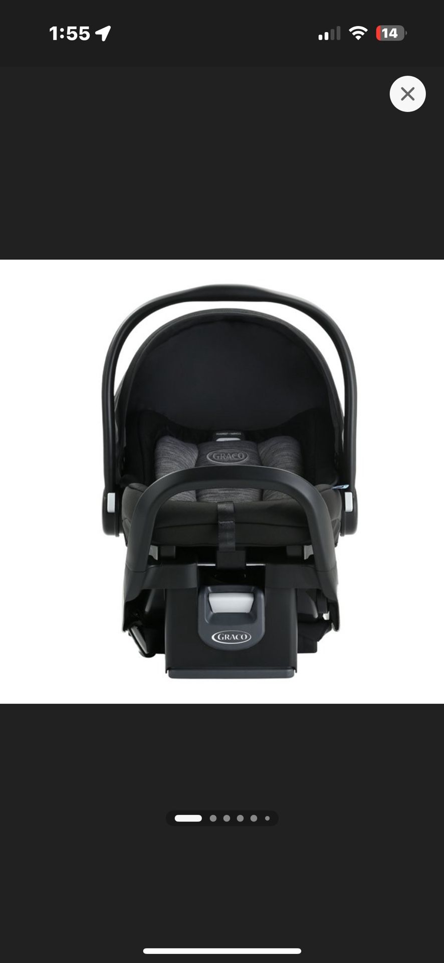 Graco Infant Car Seat & Base