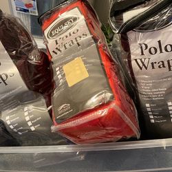 Will sell separately at 14.00 a set In Hanover Pennsylvania Not Florida!! New Never Opened 6 Sets Horse Polo Wraps Must Sell Moving All For70.00$ Hors