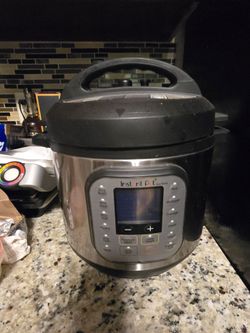 Instant Pot Duo Nova Multi-Cooker. Used only a couple of times