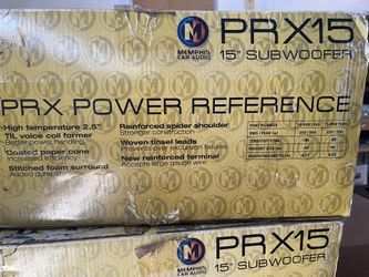 PRX15 15” Sub Woofers