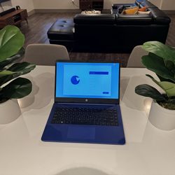HP Laptop, 14" Screen, 4GB Memory, 64GB Flash Memory, Windows 11 Home,