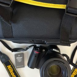 NIKON D500 Camera + Battery + Bag