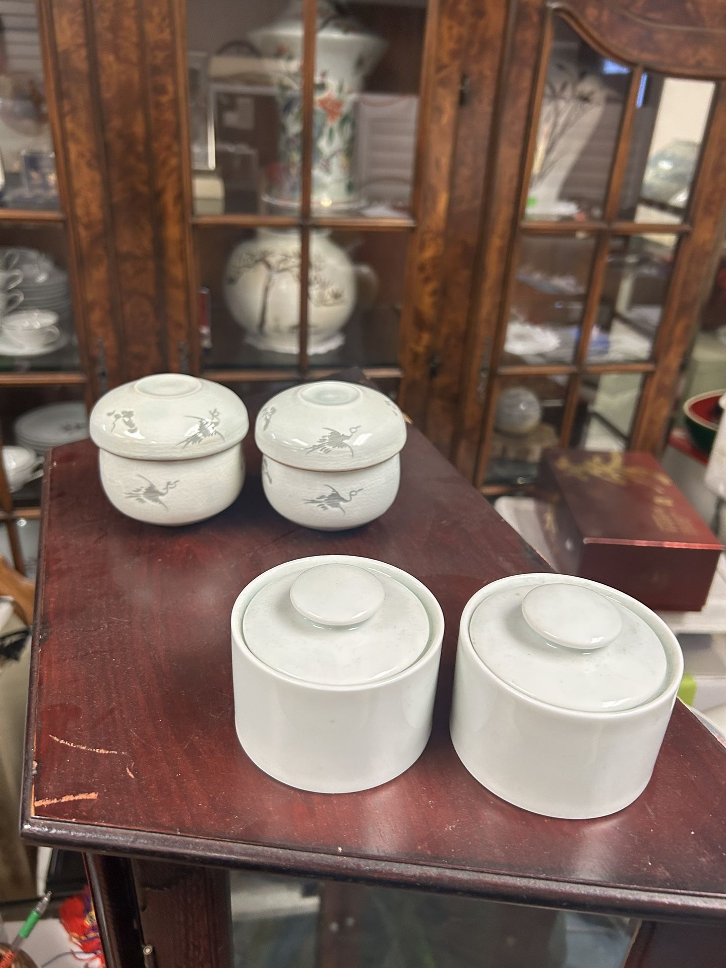 Asian Small Bowl With Lids