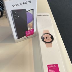 Samsung A32 5G & Galaxy Watch4 