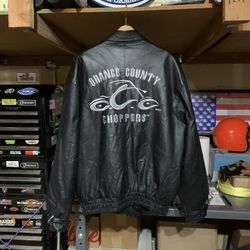 Orange County Choppers Leather Jacket