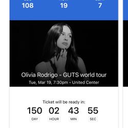 Olivia Rodrigo “GUTS World Tour”