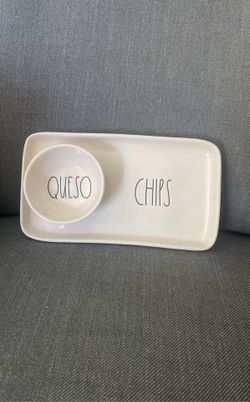 Rae Dunn Queso And Chips