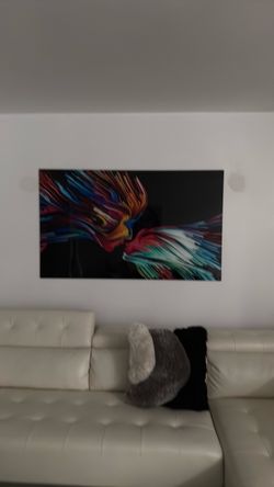 Abstract Colorful Wall Art Canvas Print