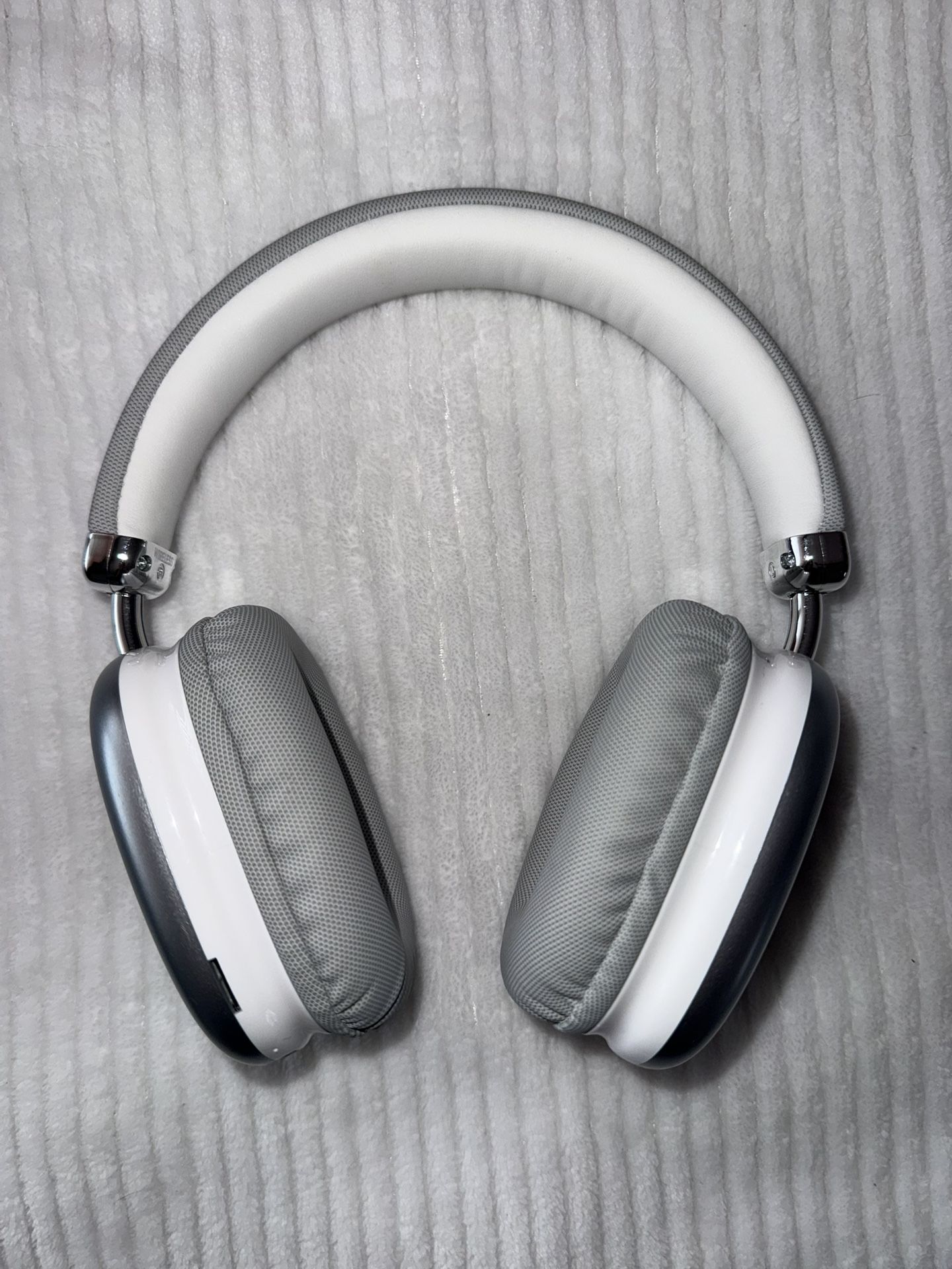 Grey Bluetooth Headphones
