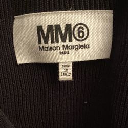 Maison Margiela MM6 Cold Shoulder Knit Sweater