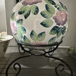 Misc. Glassware: Plant Pots & Decor