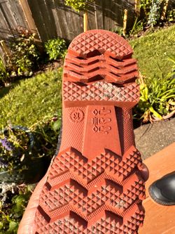 Kids' Black & Orange Rain Boots – Size 13